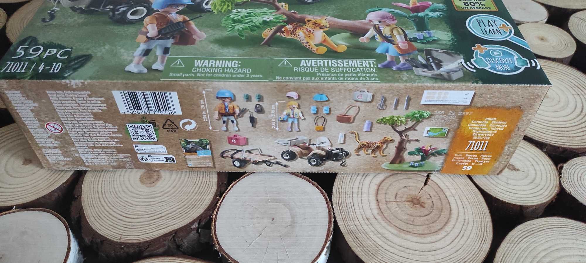 Playmobil Wiltopia Quad ratunkowy dla zwierząt 71011