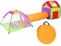 Namiot Iglo dla Dzieci Domek z Tunelem 3w1 + Piłki wysyłka