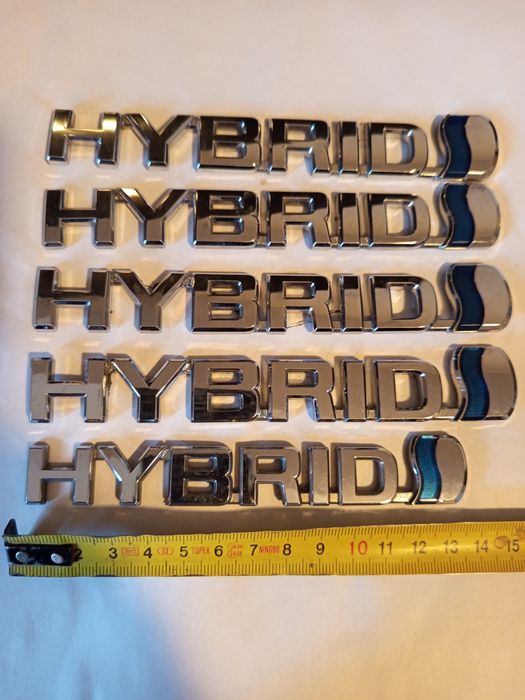 Emblemat napis znaczek Toyota Hybrid