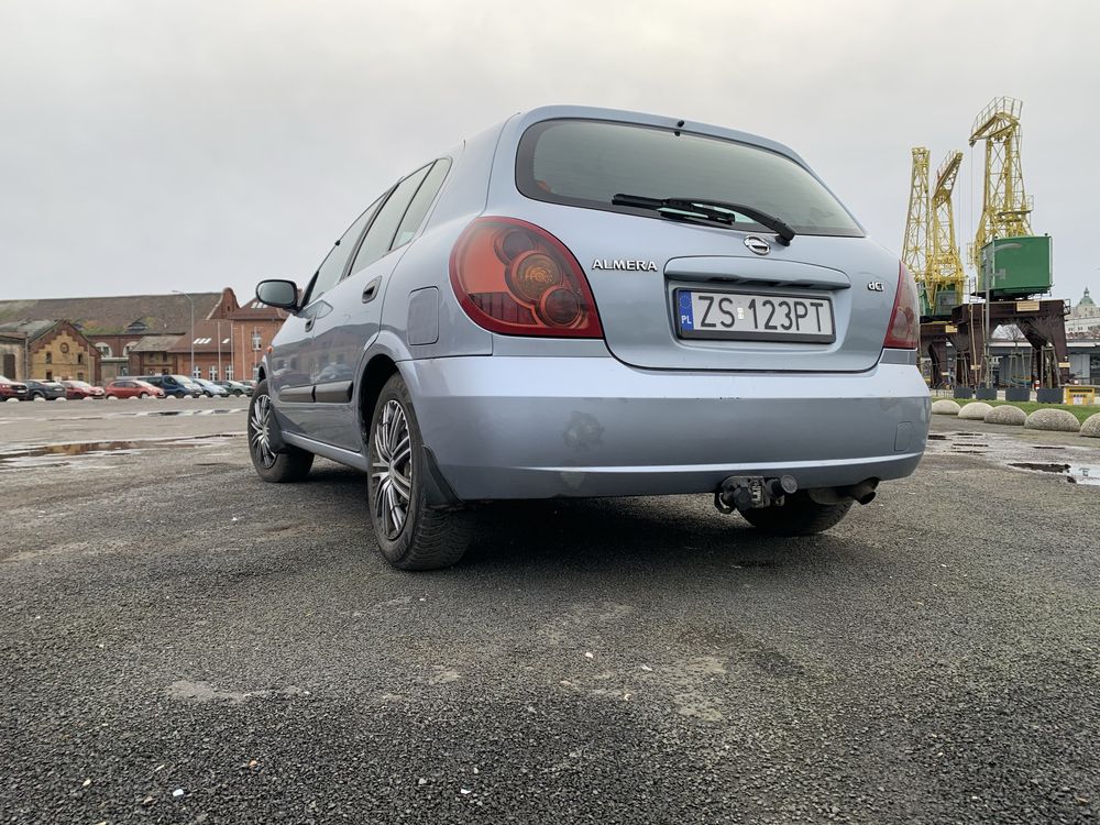 Nissan almera n16, diesel 1.5 dci 2004r ( USZKODZONY )