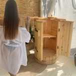 Sauna mobilna domowe spa mini sauna parowa prywatna sauna Ajurwedyjska