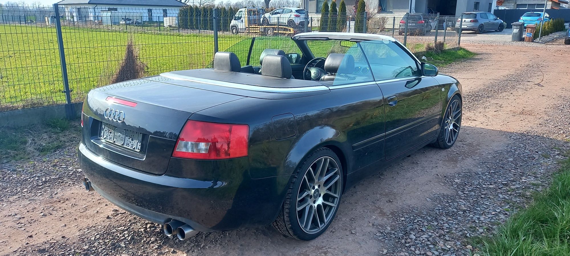 Audi A4 Cabrio 3.0 Xenon Skóra wizulanie igła