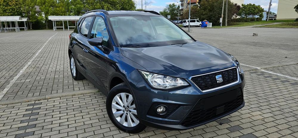 Seat Arona 1.0benzyna 95KM/ledy/navi/CarPlay/bezwypadkowa/ZADBANA/serwisowana