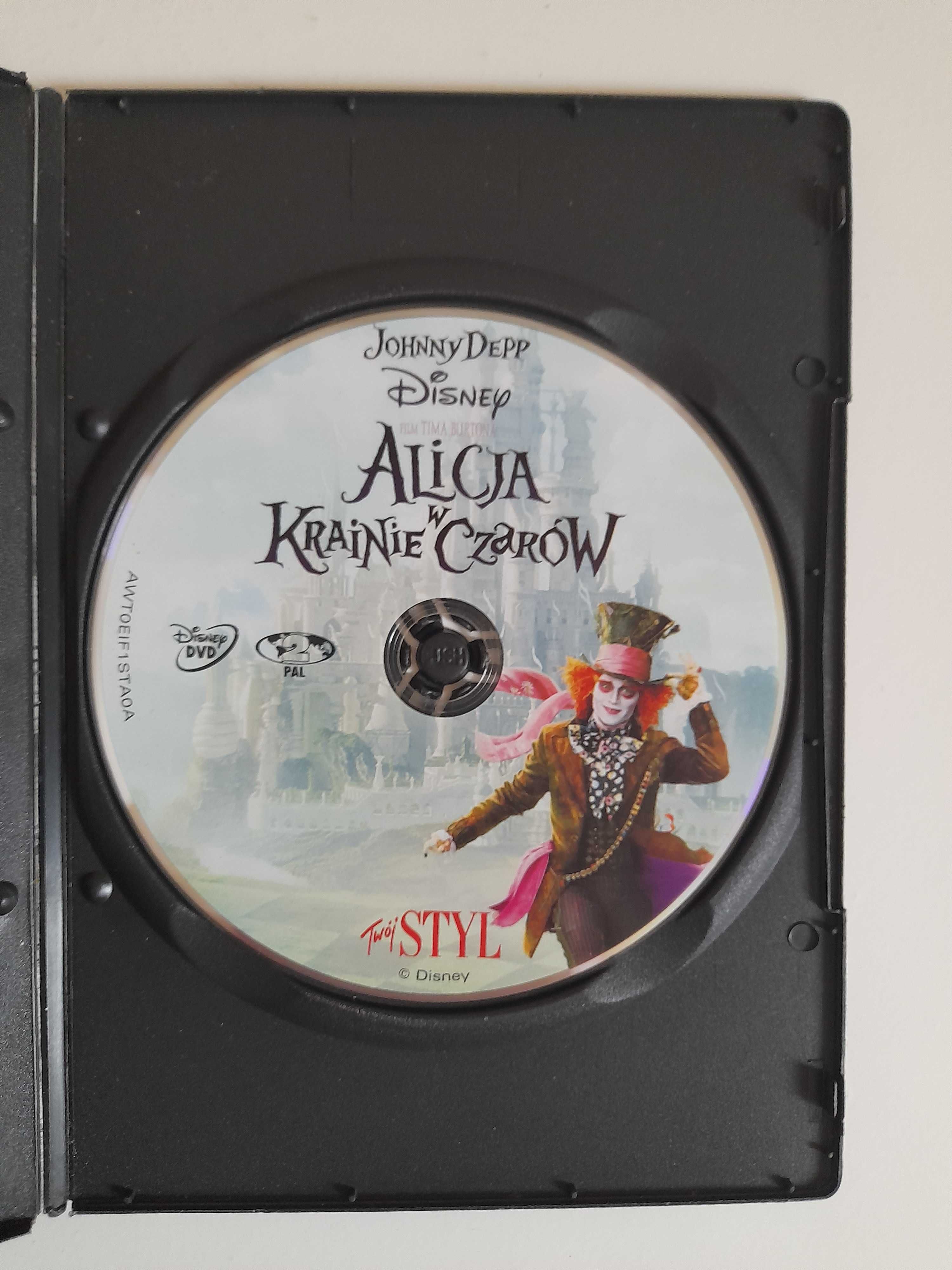 Alicja w Krainie Czarów płyta DVD