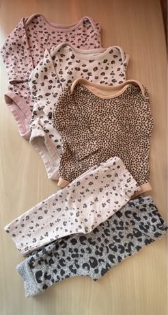 Набір бодіків і штанів для дівчинки
