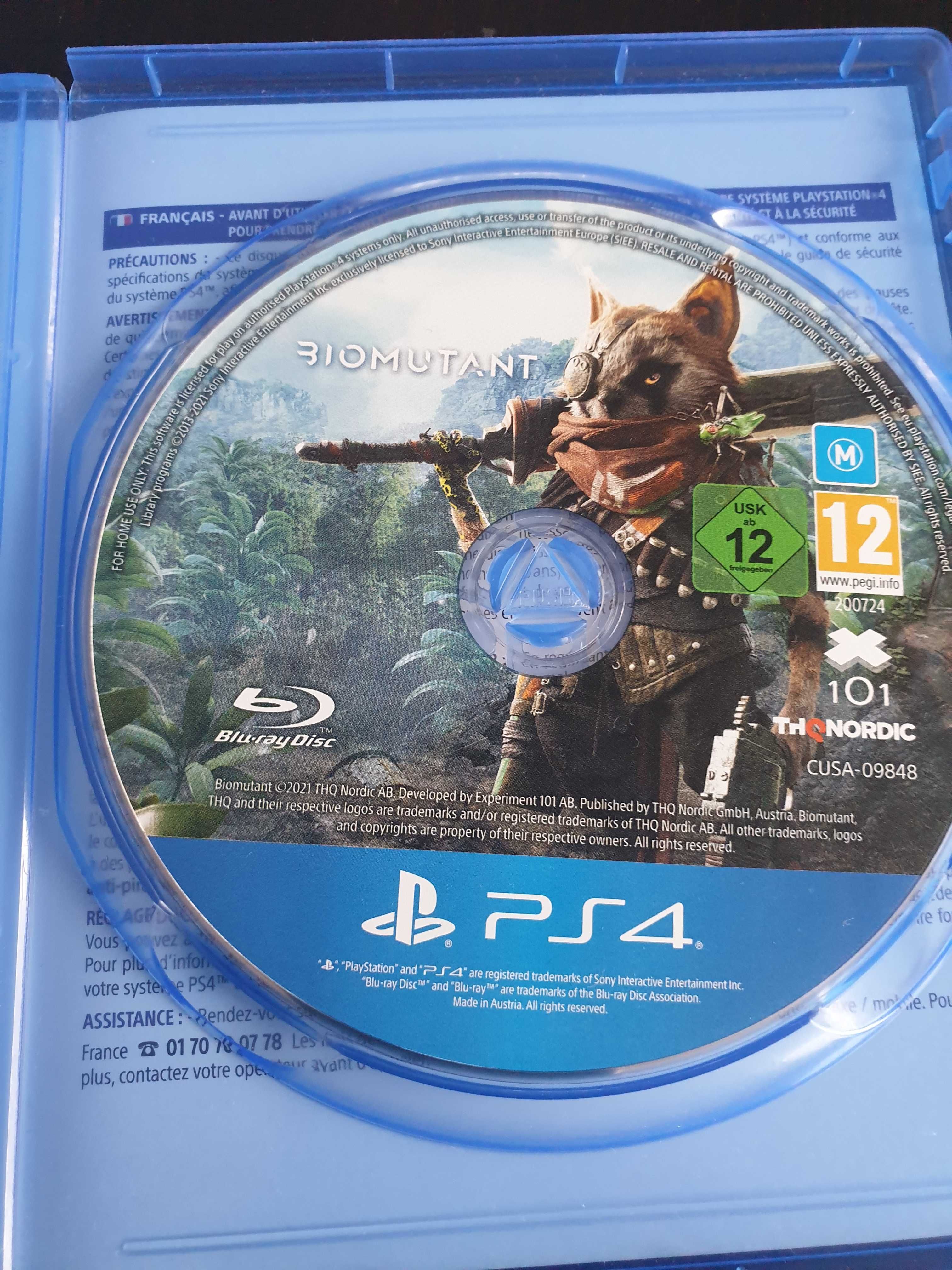 Gra PS4 Biomutant PL, kompatybilna z Ps5