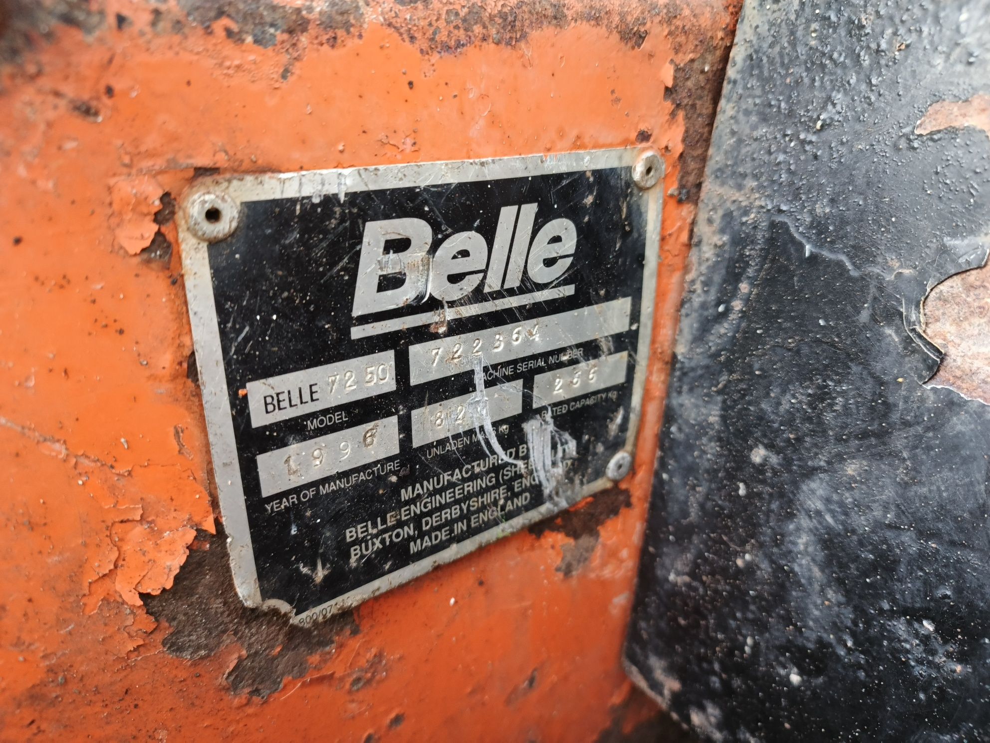 Bobcat BELLE 7250 / miniładowarka  90cm 3 cylindry Perkins