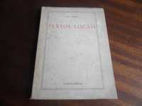 "Textos Locais" de Luís Pacheco - 1ª Edição de 1967