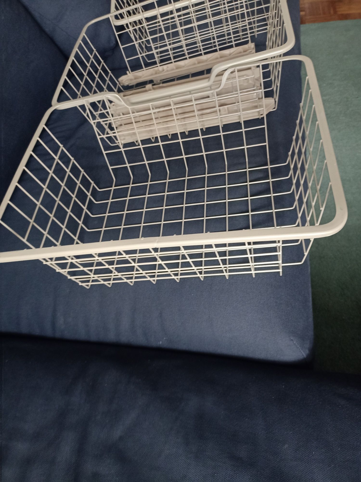 Koszyki z Ikea z prowadnicami