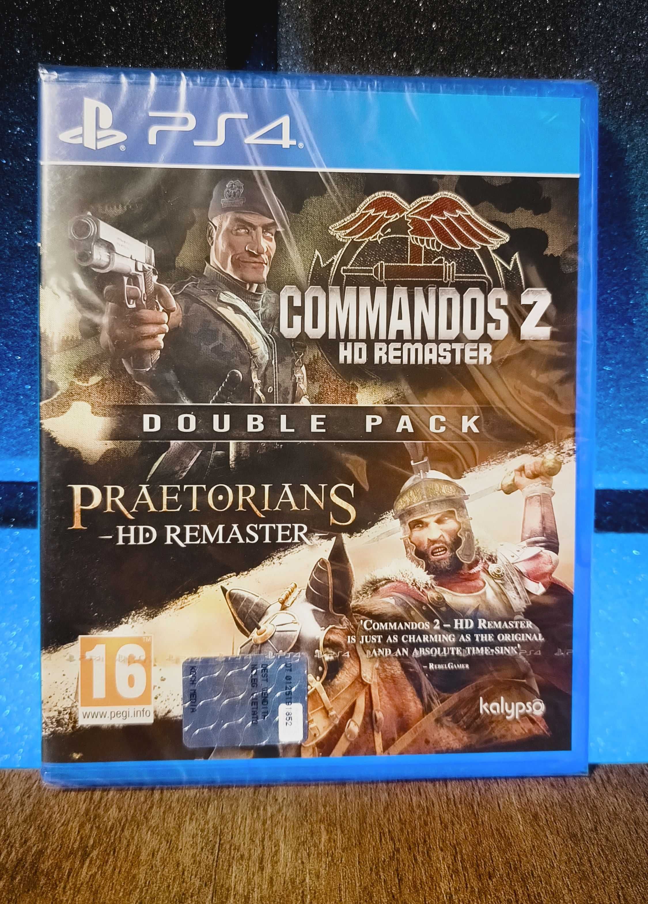Commandos 2 & Praetorians HD Remaster PS4 / PS5 dwie gry strategiczne