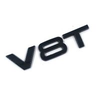 Z728 Letras Emblema Símbolo Traseiro Mala AUDI V8T