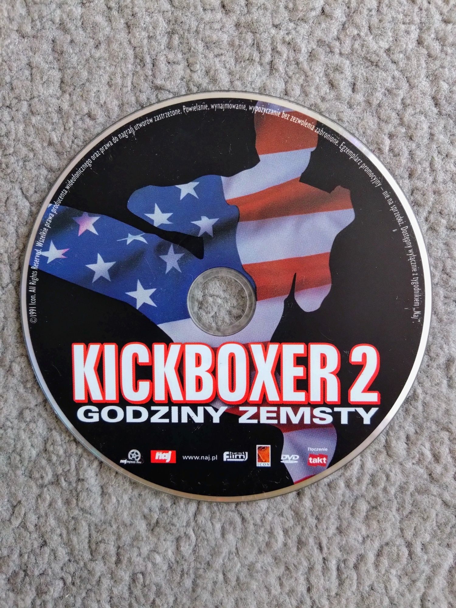 Kickboxer 2 Godziny zemsty - DVD