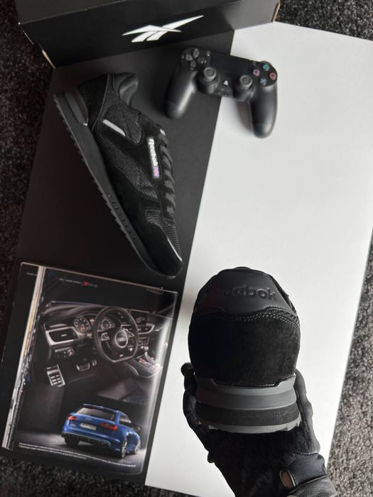 Чоловічі кросівки рібок Reebok Classic New Black [41,42,43,44,45,46]