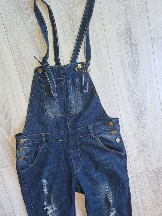 Ogrodniczki jeansowe 38