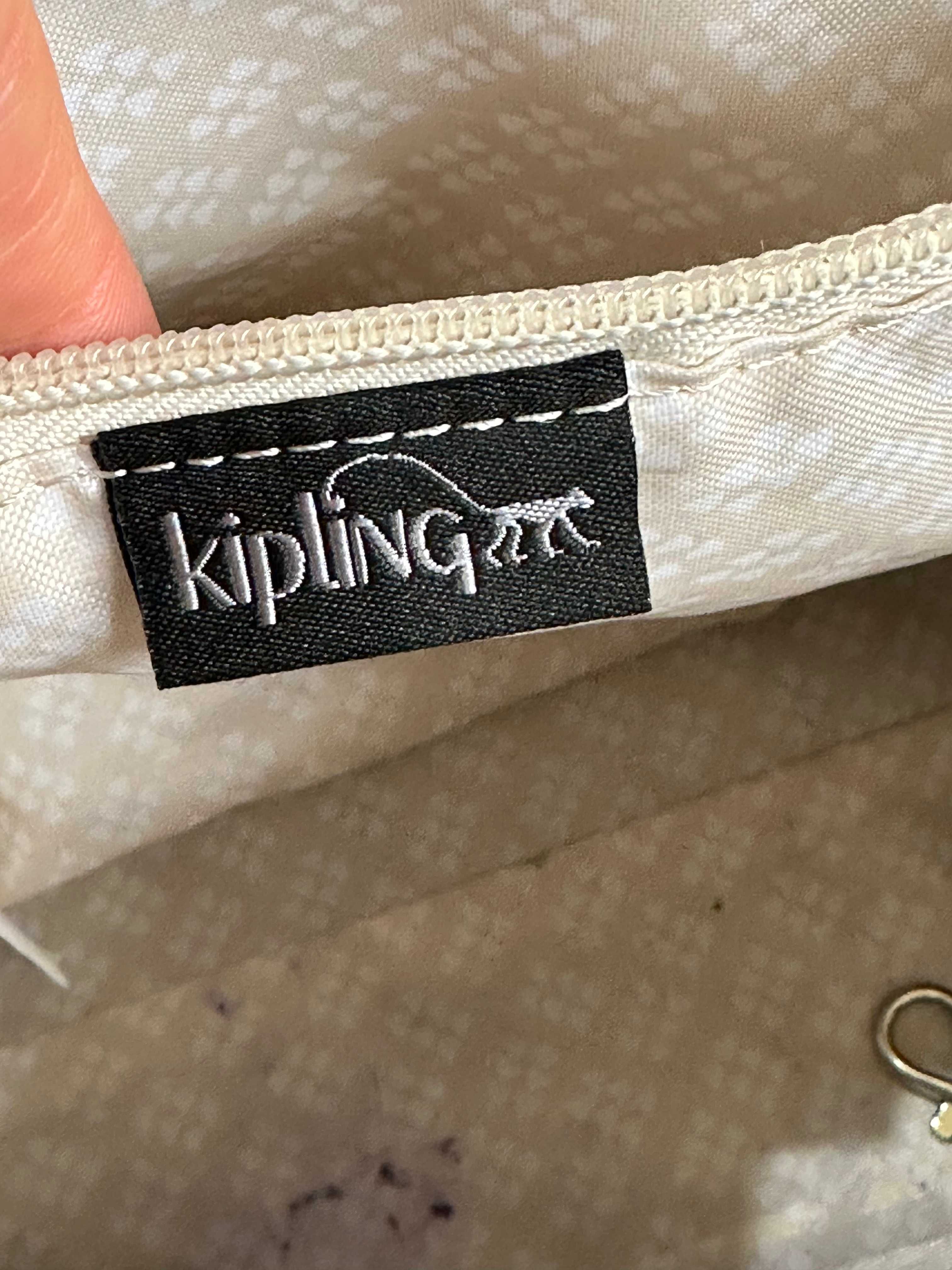 KIPLING AMIEL grafitowa torba torebka na ramię listonoszka