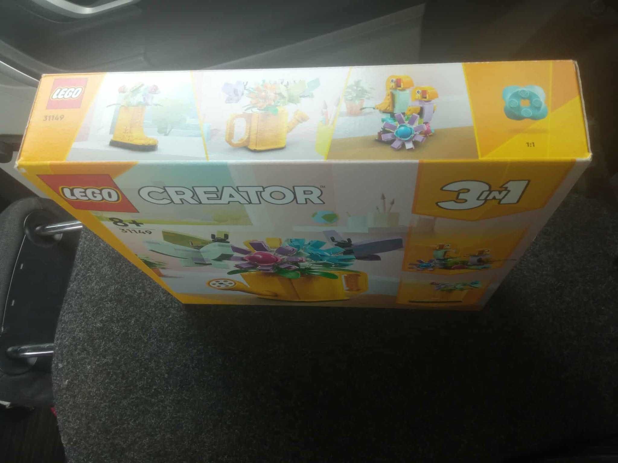 Lego 31149 - Kwiaty w doniczce, Creator 3w1, NOWE