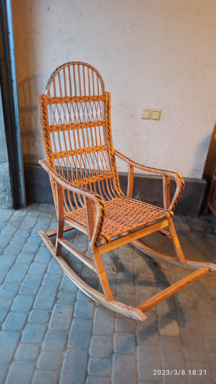 Крісло качалка / кресло качалка / изделия из лозы / крісло з лози