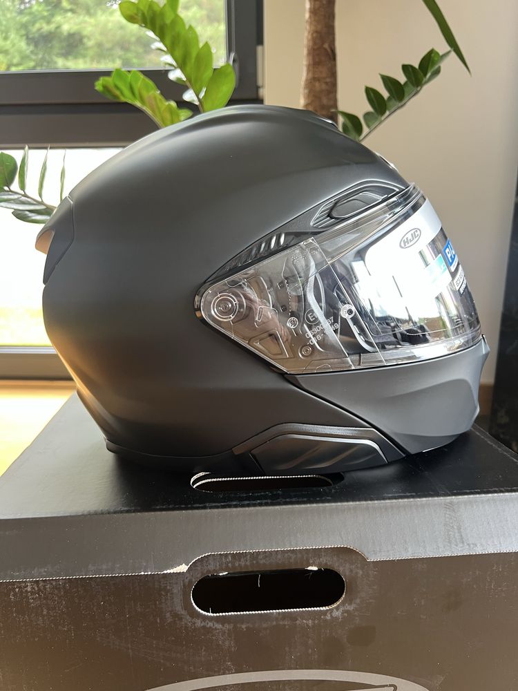 Kask motocyklowy HJC RPHA 91 czarny mat r.L