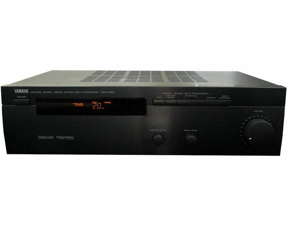 Wzmacniacz Yamaha DSP-E390 Procesor dzwięku kina domowego