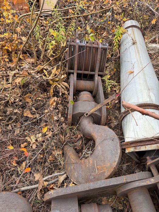 Крановая подвеска 50т / крюк / траверса / редуктора