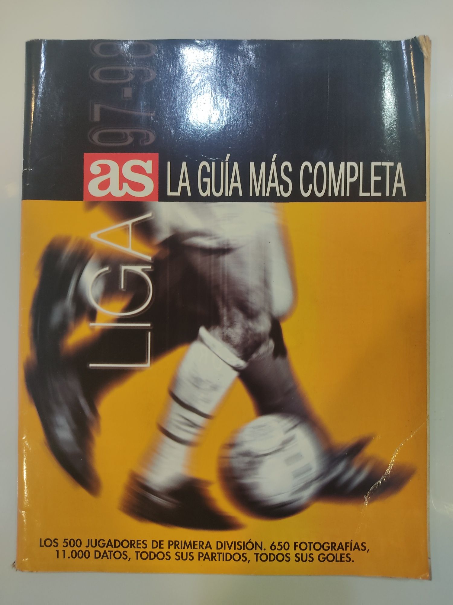 Revista AS liga Espanha 1997 /1998