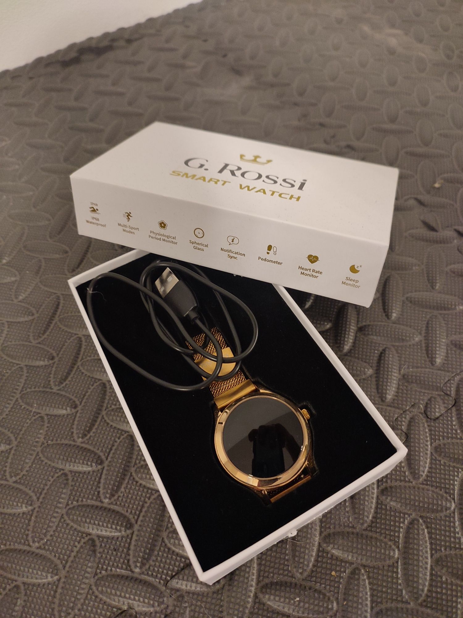 Smartwatch damski Gino Rossi złoty