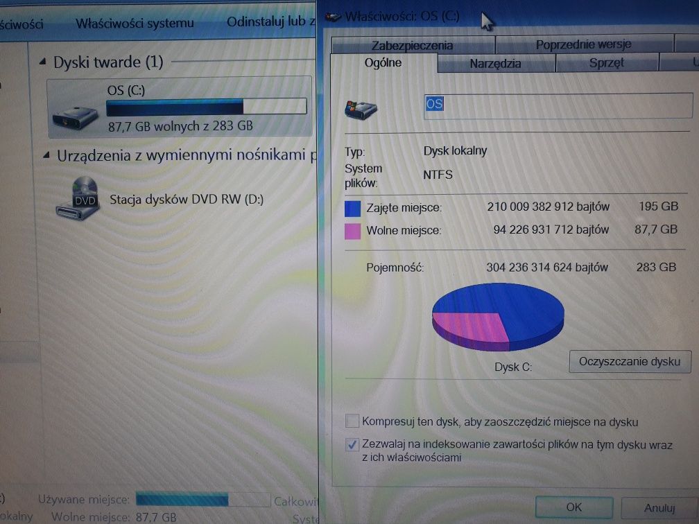 Laptop Dell Inspiron N7010 Intel Core i3 2,4Ghz-Stan b. dobry komputer