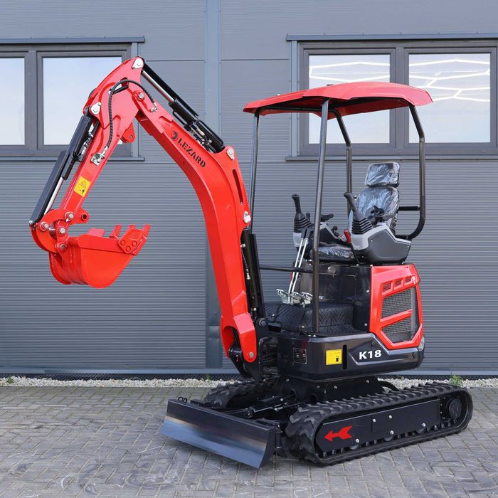 NOWA Koparka 1,8t LEZARD K18 KUBOTA full opcja