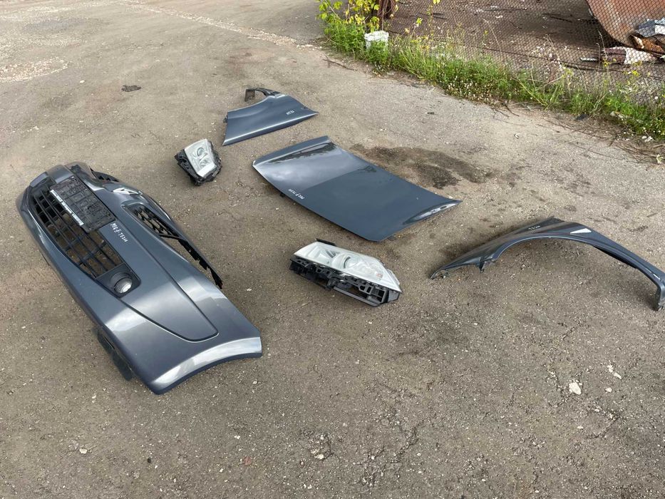 Бампер, Капот, Фари, Крила Рено Меган 2, рестайл Код Фарби TE266