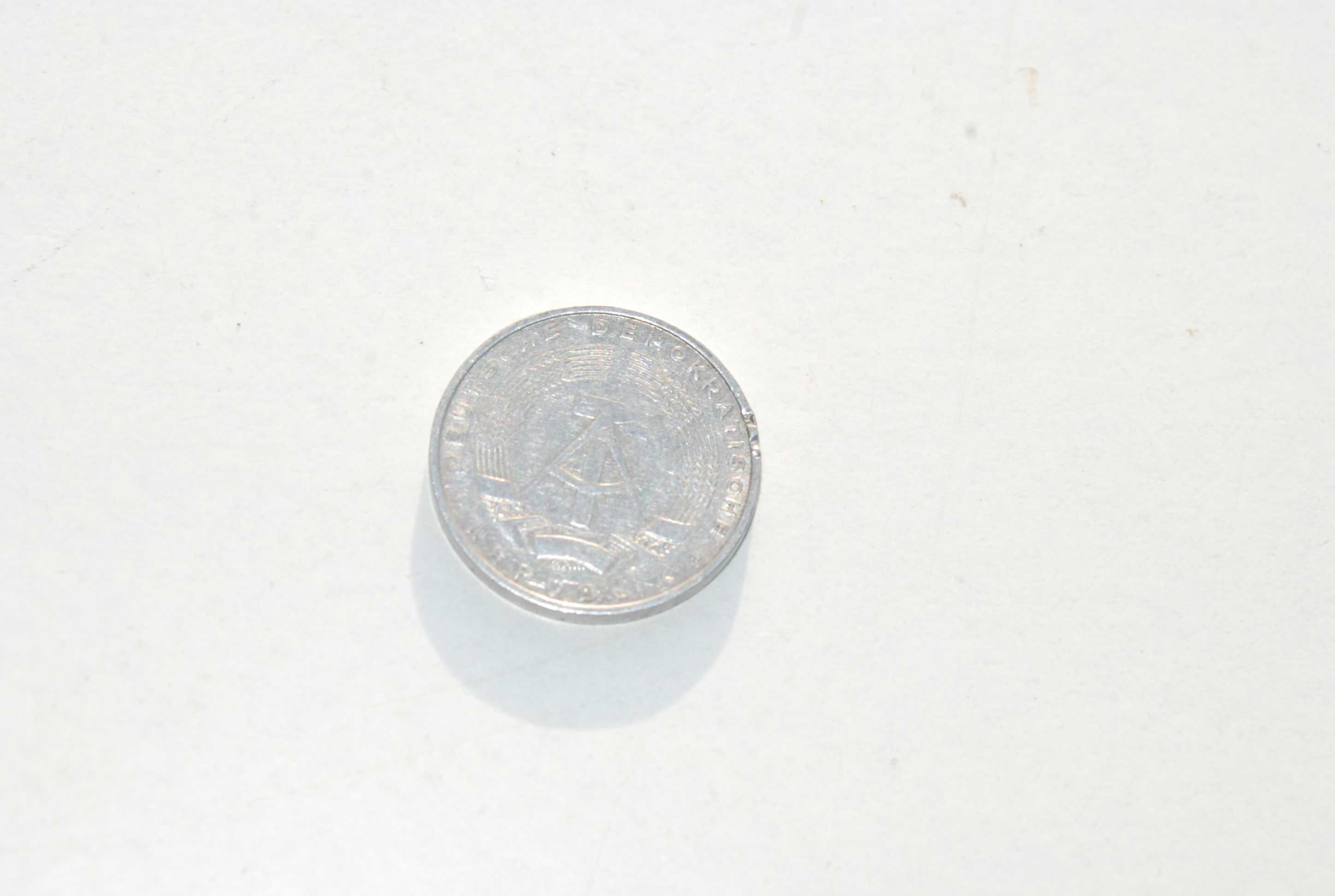 Stara moneta 5 fenigów pfennig 1968 Niemcy NRD unikat antyk