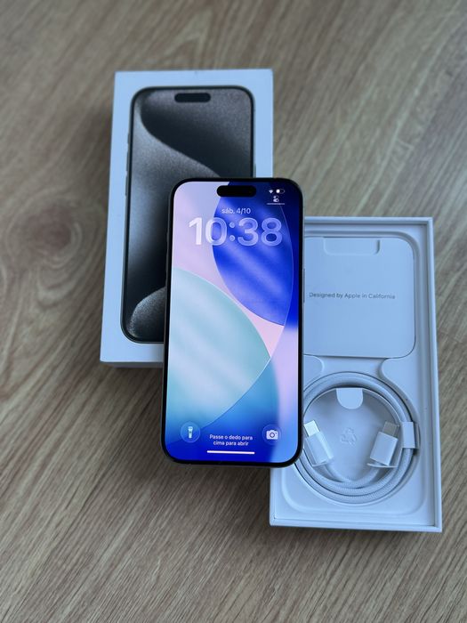 Iphone 15 Pro de 128gb com fatura ( Como Novo)