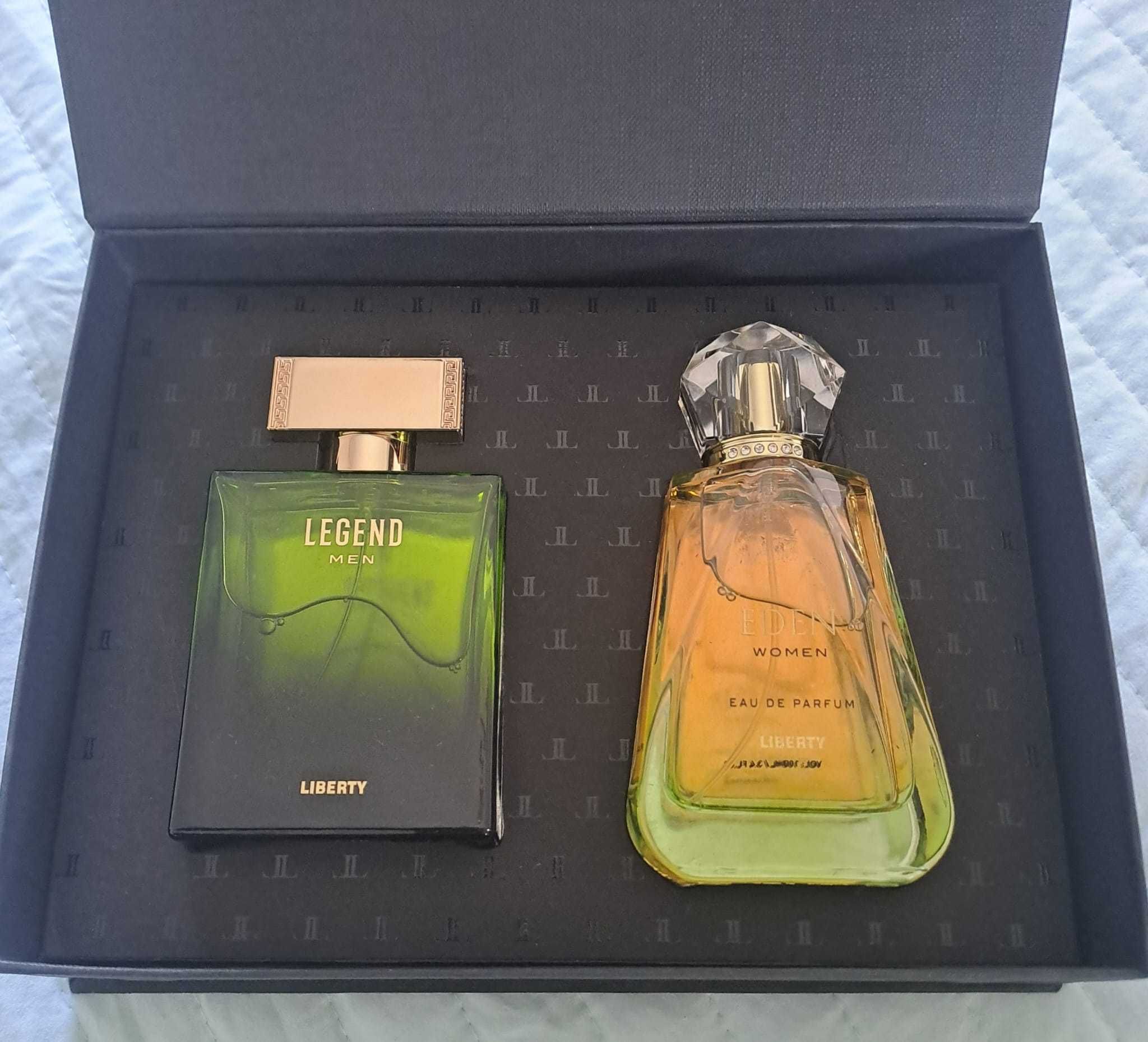 Zestaw dwóch perfumów dla niej i dla niego Liberty każdy po 100 ml