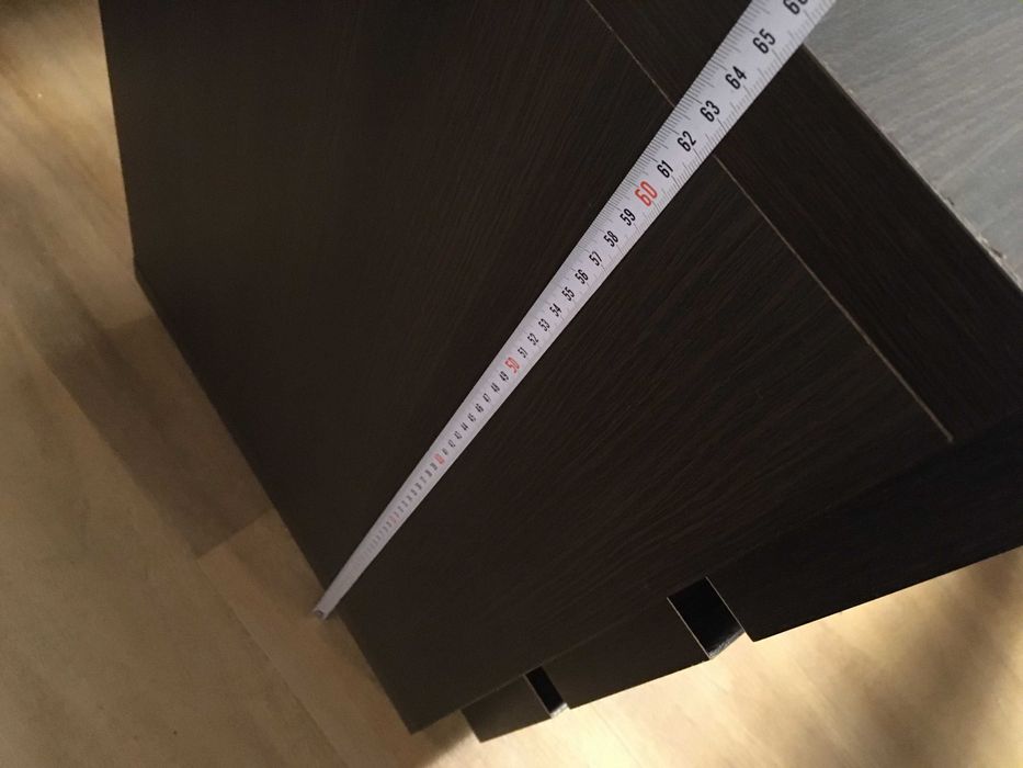 Szafka nocna lub pod biurko, na kółkach, z szufladami