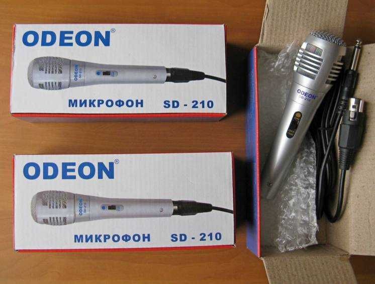 Микрофон ODEON SD-210 .рации