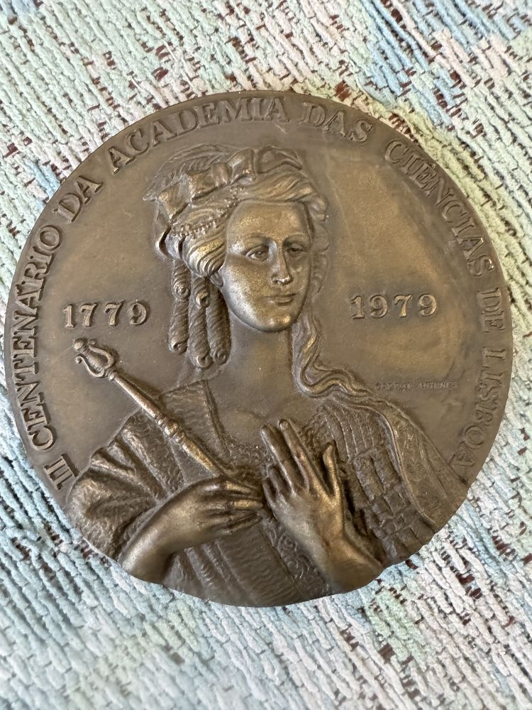 Medalha Bronze II Centenário da Academia das Ciências de Lisboa