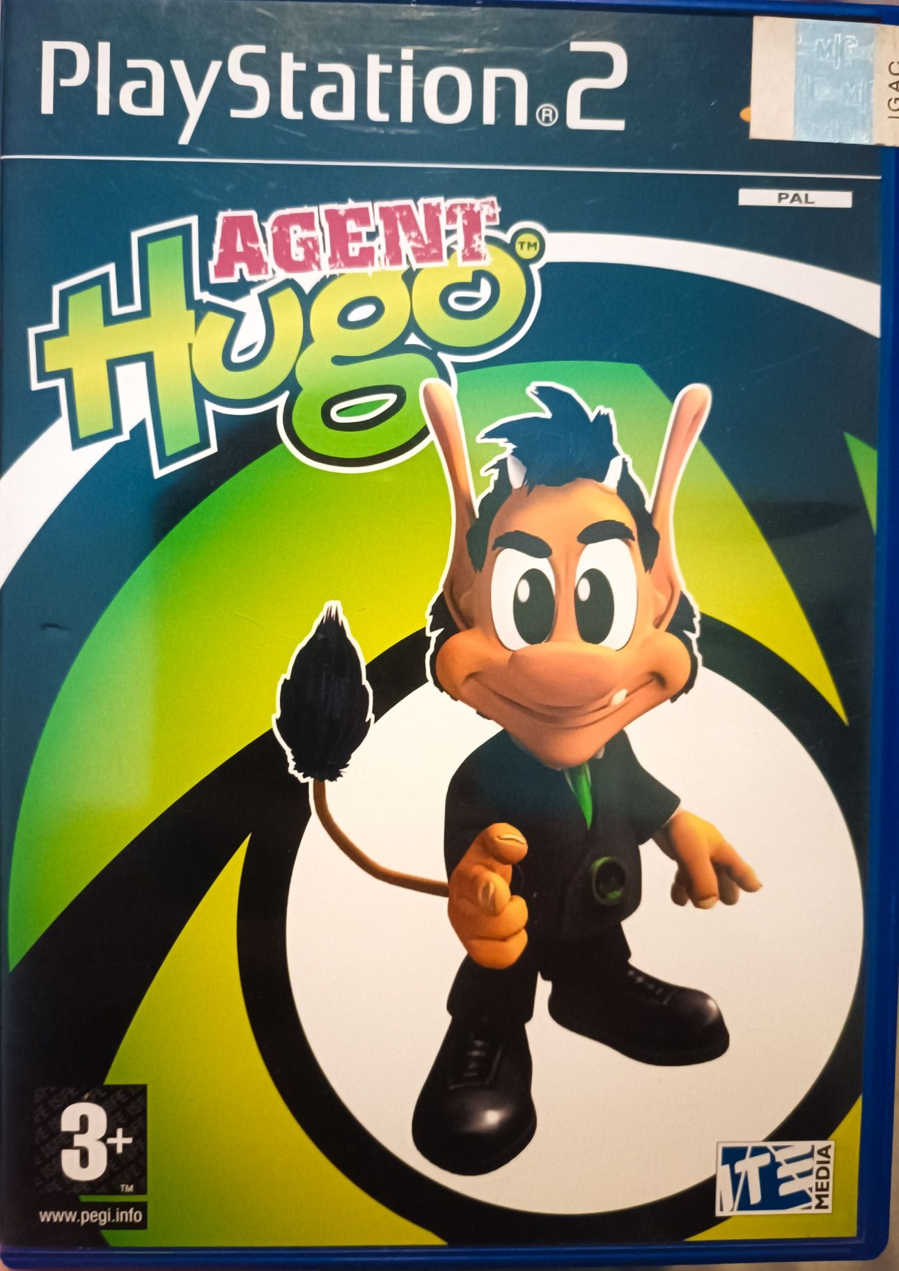 PlayStation 2 - Jogo: Agente Hugo