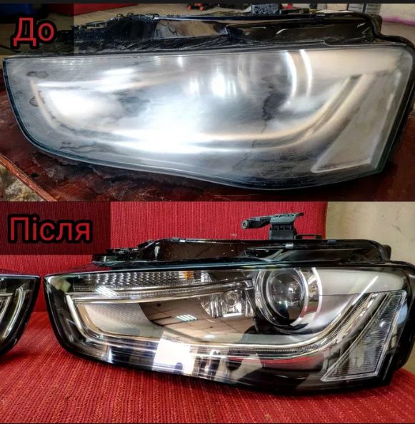Полировка фар, Полировка Кузова,удаления царапин,Полірування фар, авто