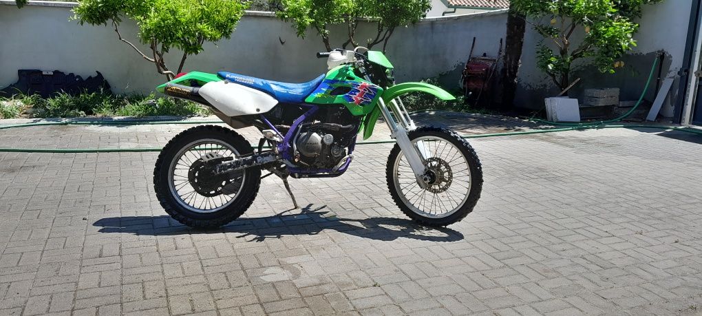 Troco kawasaki klx 650r