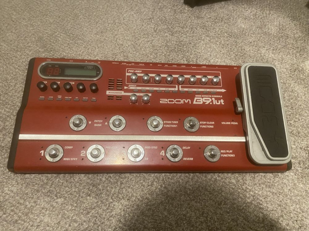 Zoom B9.1ut multiefekt