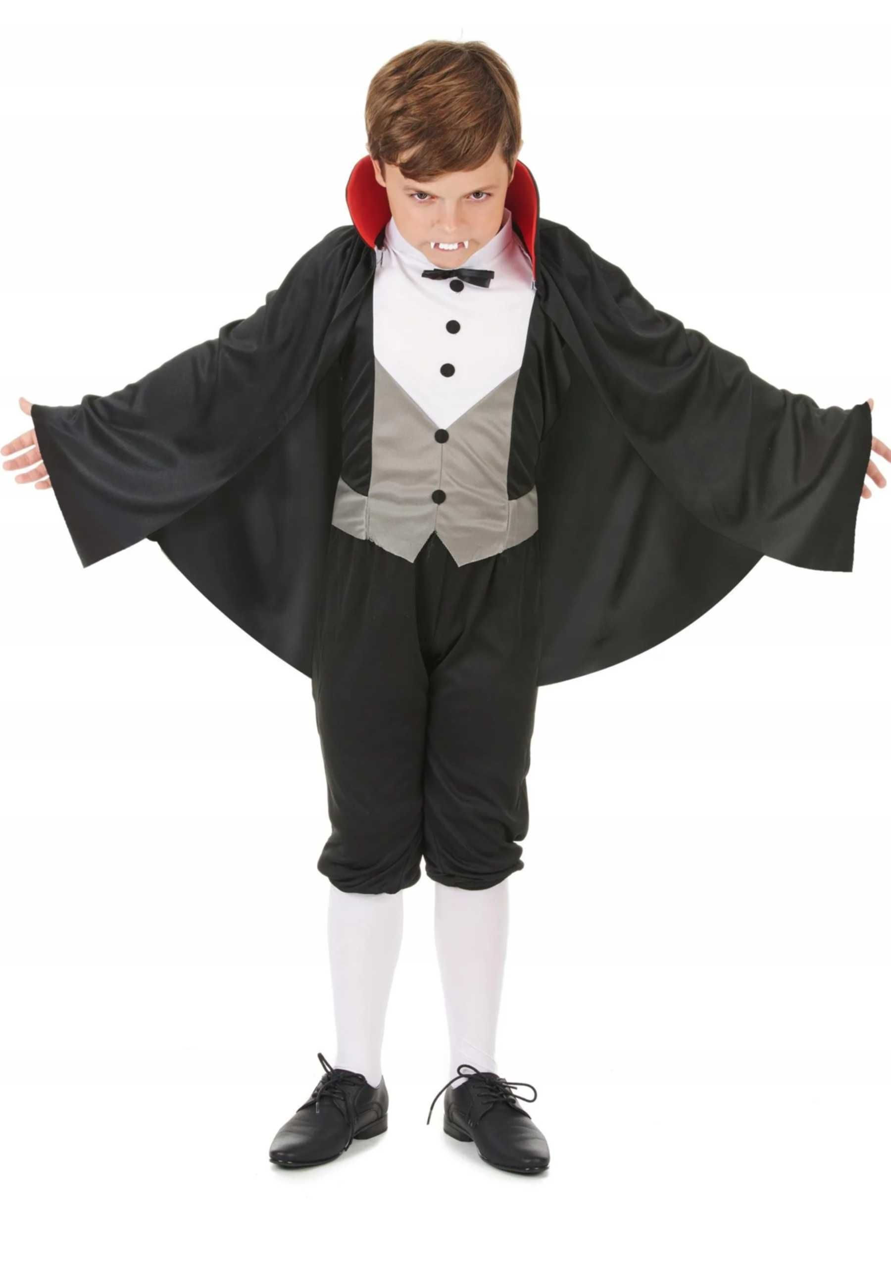 Kostium przebranie 11-13 lat wampir magik Halloween