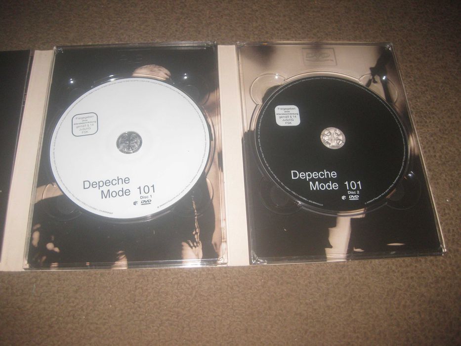 Depeche Mode "101" Edição Especial com 2 DVDs e em Digipack!