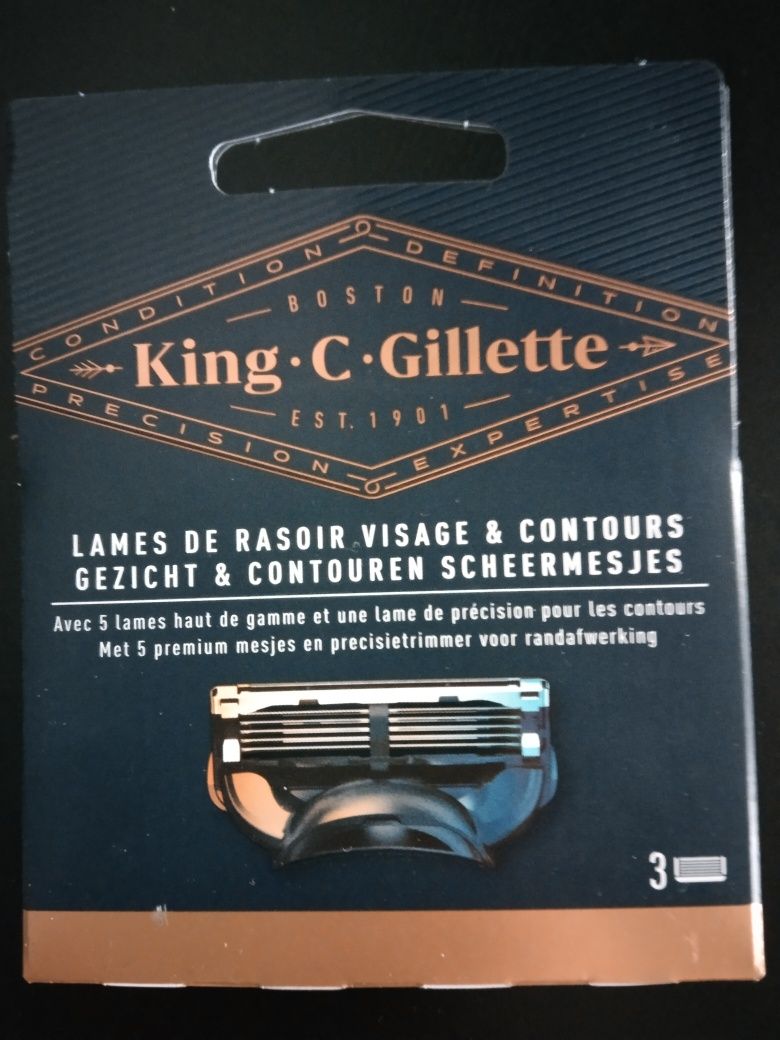 King c Gillette wkłady