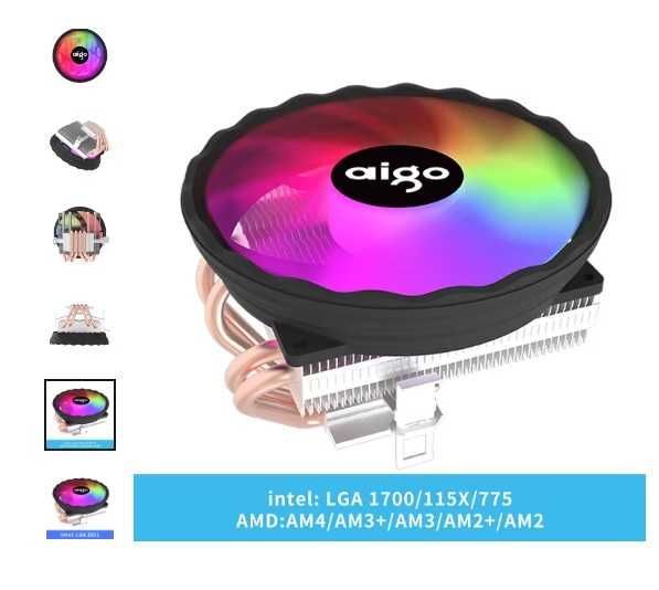 Вентилятори 120мм, CPU Cooler-160W 2011 AMD Intel Hub терморегулятор