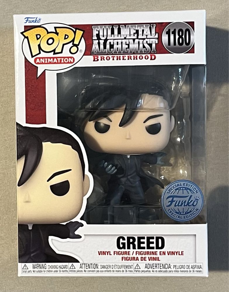 Greed Fullmetal Alchemist 1180 Funko POP