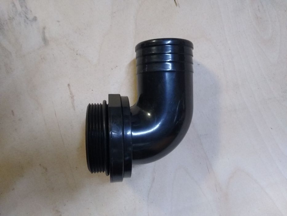 Króciec wyjście z pompy na wąż 50mm GZ 2" kolano proste
