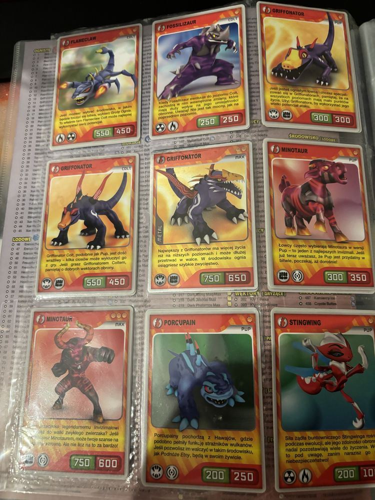 Karty inviZimals + klaser
