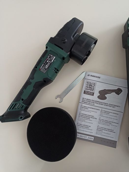 Poletka samochodowa akumulatorowa parkside PPMAS 20Li A1