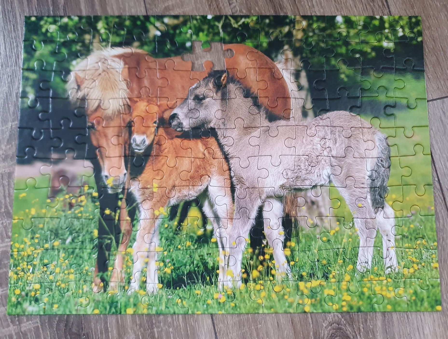 Puzzle z kominem