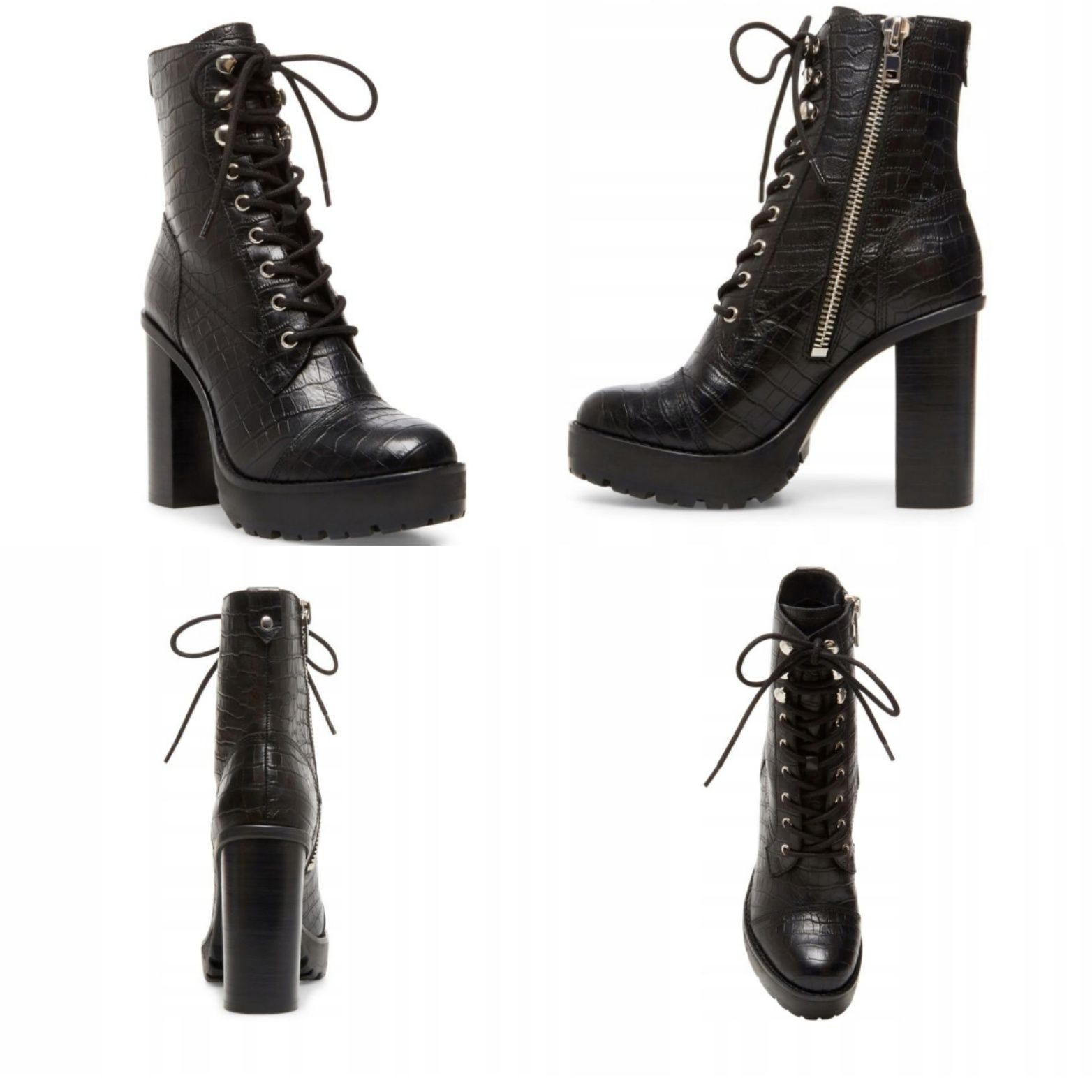 Botki skóra naturalna Winnie Harlow Steve Madden Lisalove 37