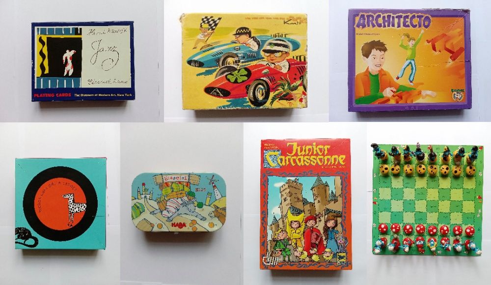 Jogos e Brinquedos - Cartas Matisse, Jogo da Memória e outros